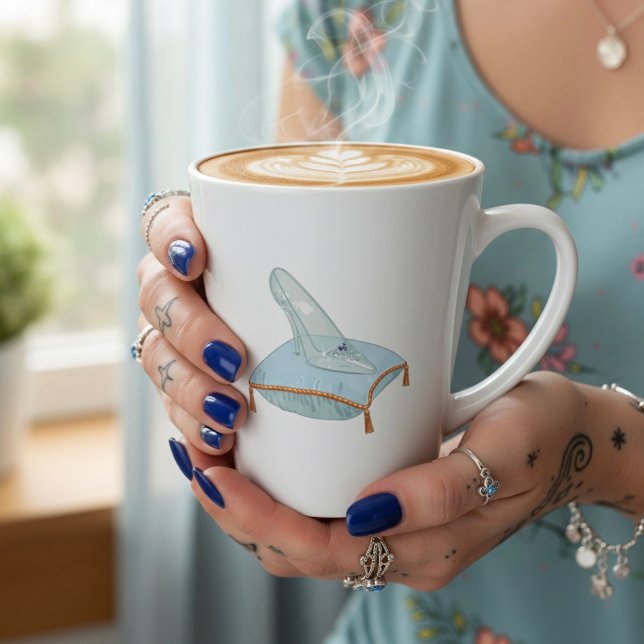 Tasse Latte Glass Slipper (Créateur téléchargé)