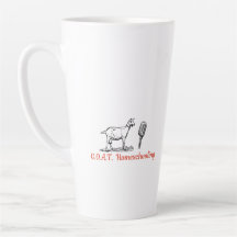 GOAT Homeschooling Podcast Mug, 17oz