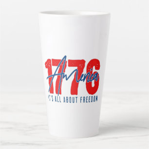 Tasse Latte Gobelet de style Tumbler isolé American Heritage