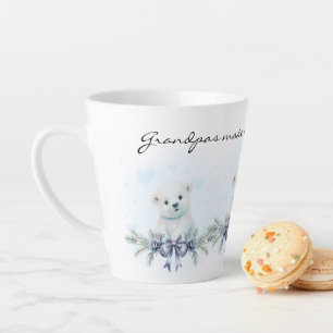 Tasse Latte Grand-père bleu rend la vie plus douce Grossesse r