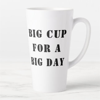Tasse Latte Grande Musique