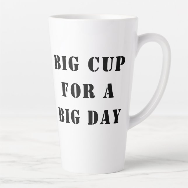 Tasse Latte Grande Musique (Droite)