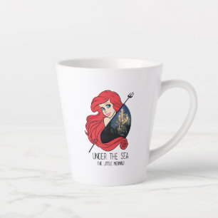 Tasse Latte Graphique d'Ariel Atlantis - Sous la mer