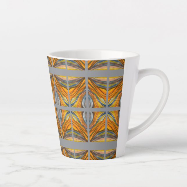 Tasse Latte Gray Desert Inspirations Accueil Collection (Droite)