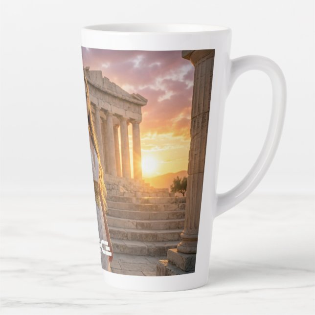 TASSE LATTE GREECE - ACROPOLIS (Droite)