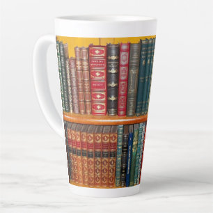 Tasse Latte Gros latmos de livres anciens