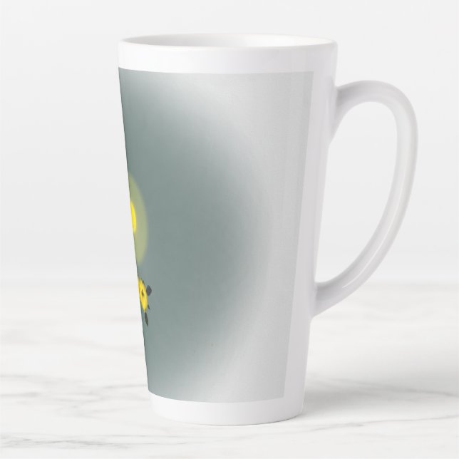 Tasse Latte Grosse tresse en latte (Droite)