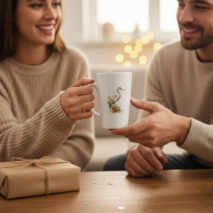 Tasse Latte Grue errante