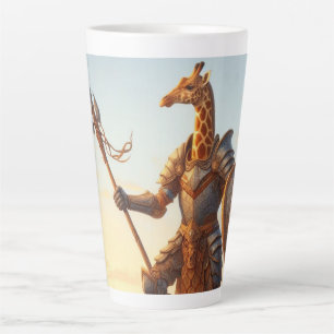 Tasse Latte Guerrier de girafe