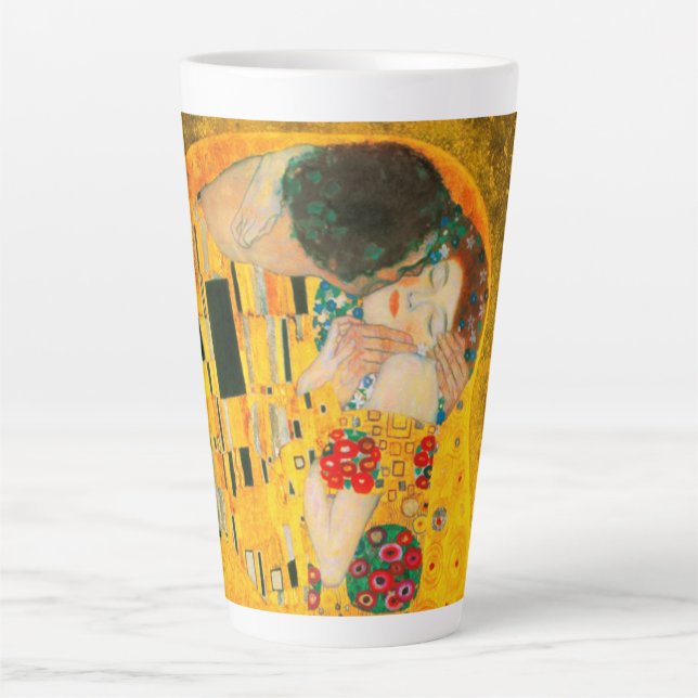 Tasse Latte Gustav Klimt Le Baiser (Devant)
