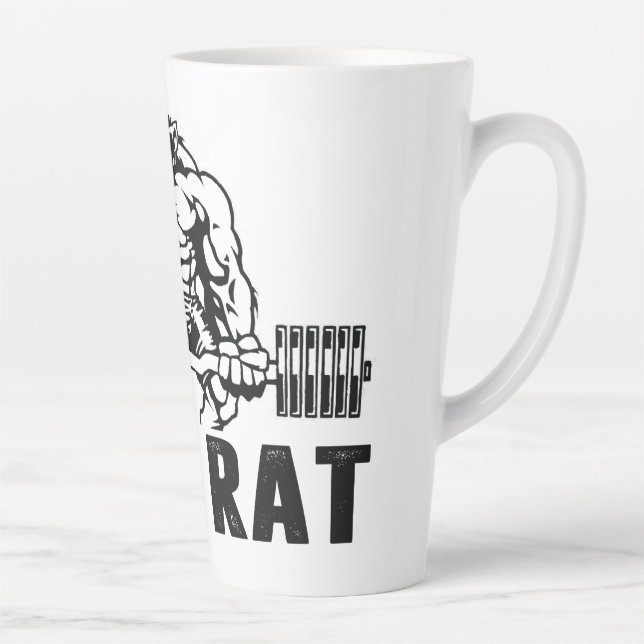 Tasse Latte Gym Rat (Droite)
