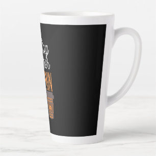 Tasse Latte Halloween Dog Mother and Pumkin Spice Birthday