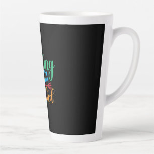 Tasse Latte Halloween Getting