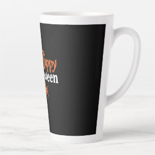 Tasse Latte Halloween Happy Halloween Birthday