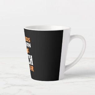 Tasse Latte Halloween Je Suis Une Sorcière Toute L'Année Anniv