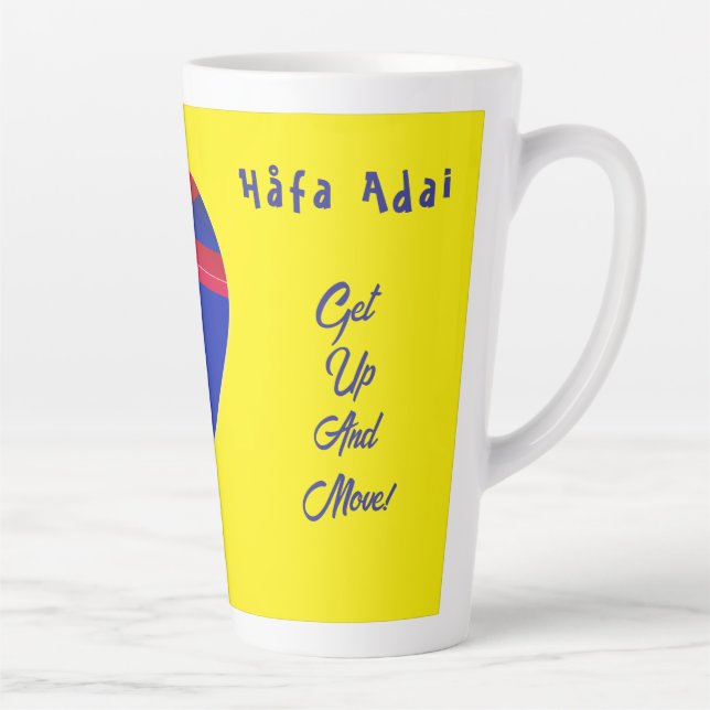 Tasse Latte Heure du café Guam (Droite)