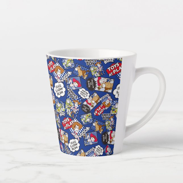 Tasse Latte Histoire du jouet | Jouets en jeu Motif de bande d (Droite)
