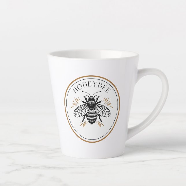 Tasse Latte Honey Bee (Droite)