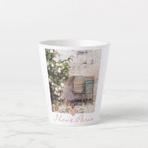 Tasse Latte I Love Paris Garden Wall
