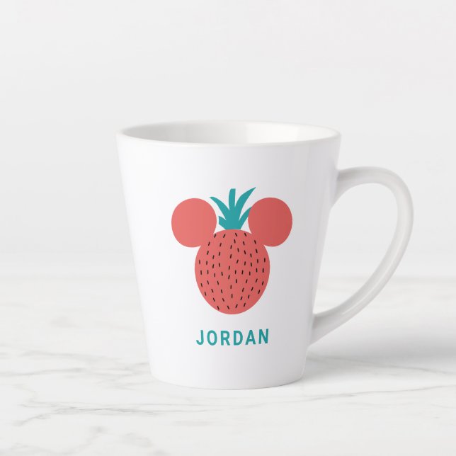 Tasse Latte Icône fraise Mickey (Droite)