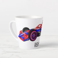 Illustration de voiture de course professionnelle