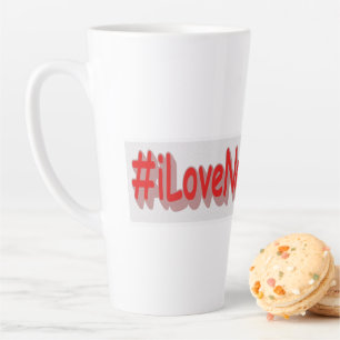 Tasse Latte "#iLoveNetherlands" Joli design. Commandez dès mai