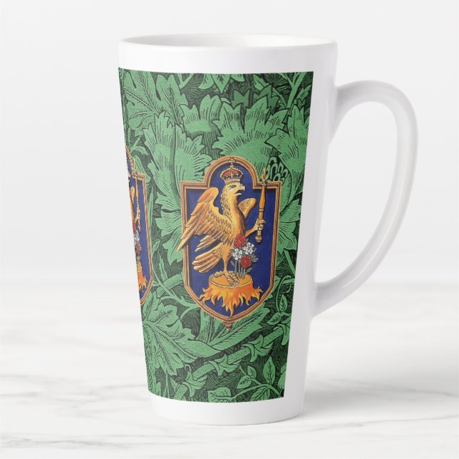 Tasse Latte Insigne de Falcon royal de la reine Anne Boleyn (Droite)
