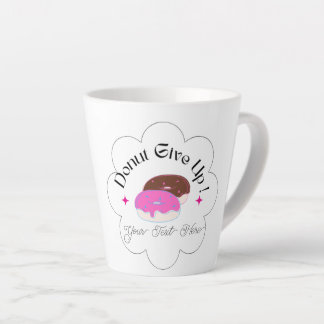 Tasse Latte Inspirational Funky Custom Donut