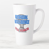 Intelligence artificielle, humour réel. w White BG