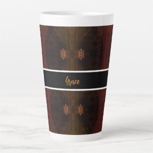 Tasse Latte Iran antique Ispahan Mosquée du vendredi