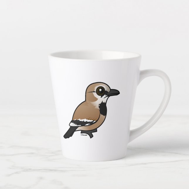 Tasse Latte Iranien Birdorable Ground Jay (Droite)