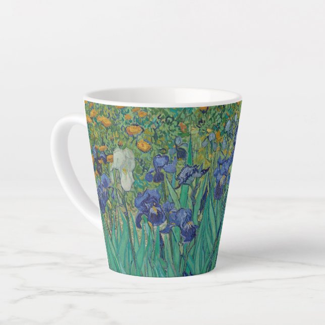 TASSE LATTE IRISES (Angle gauche)