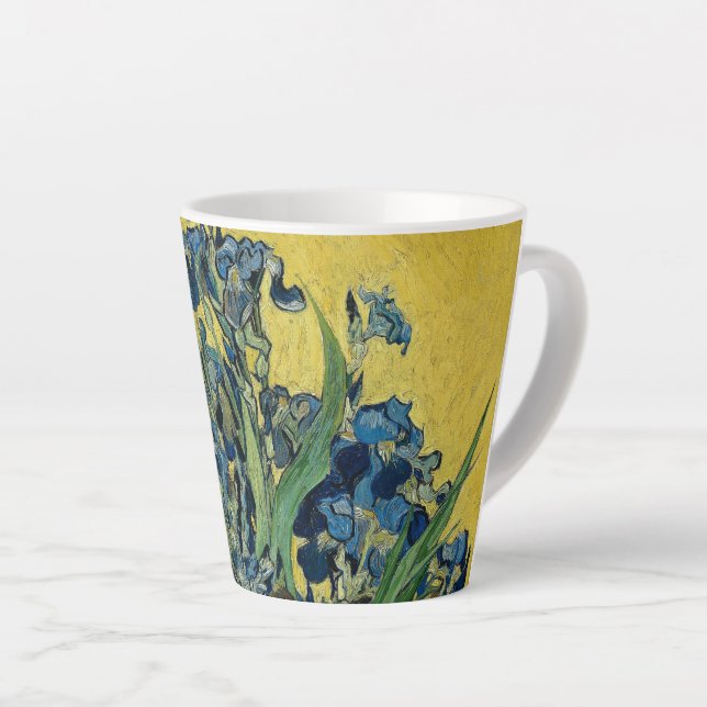 Tasse Latte Irises-Vincent van Gogh Small (Angle droit)