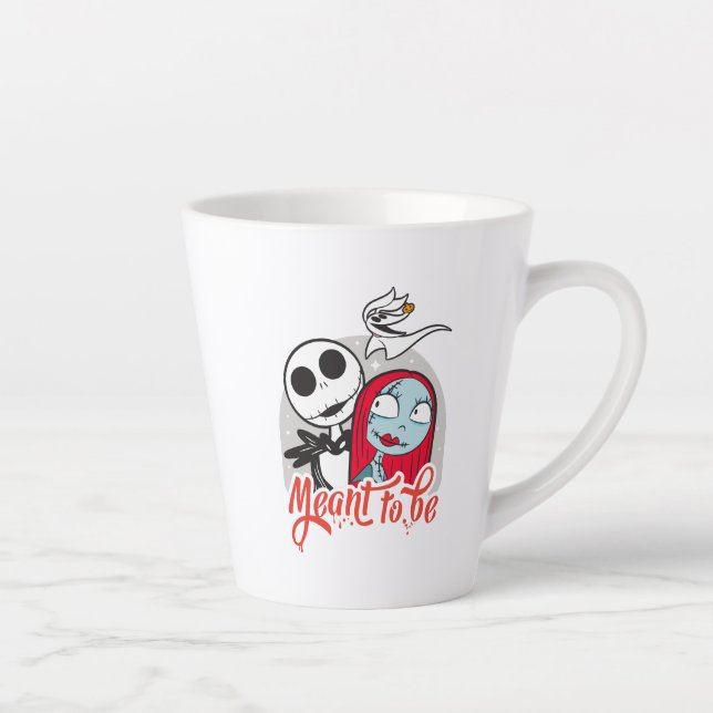 Tasse Latte Jack & Sally | Le but (Droite)