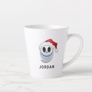 Tasse Latte Jack Skellington Père Noël Emoji