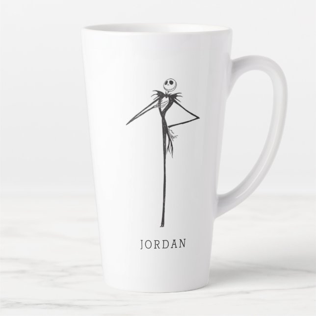 Tasse Latte Jack Skellington| Poster (Droite)