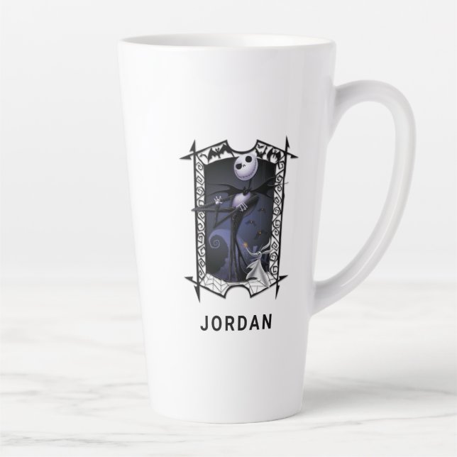 Tasse Latte Jack Skellington | Roi d'Halloweentown (Droite)