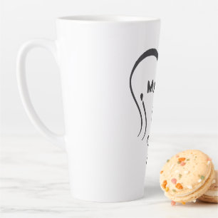 Tasse Latte J'adore mon chéri • Vous = ♥