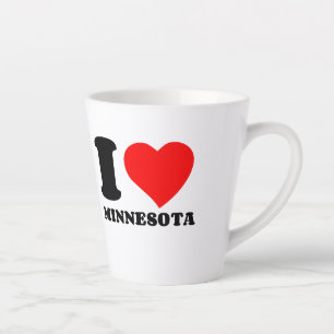 TASSE LATTE J'AIME LE MINNESOTA