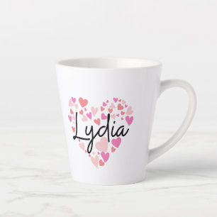 Tasse Latte J'aime Lydia