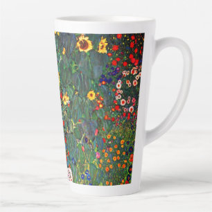 Tasse Latte Jardin aux fleurs Gustav Klimt