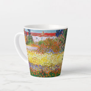 Tasse Latte Jardin aux fleurs, Van Gogh