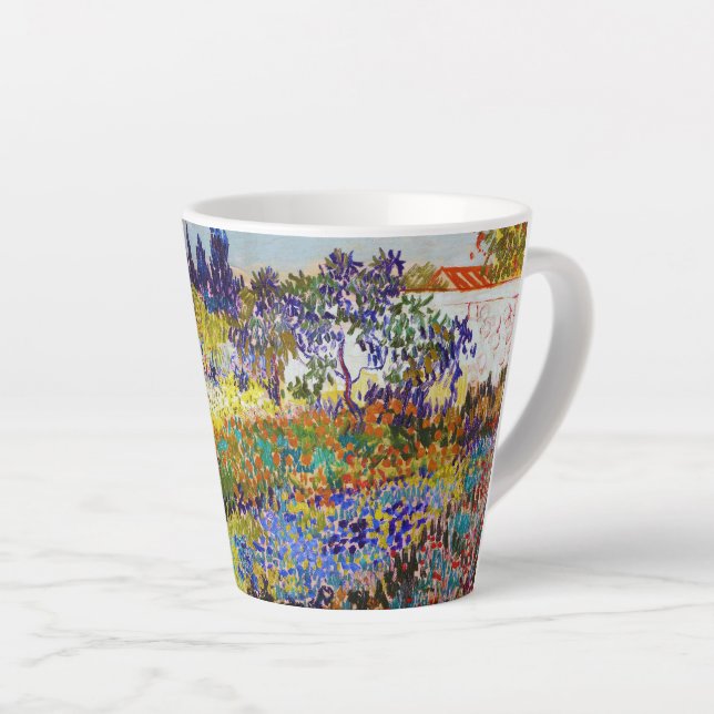 Tasse Latte Jardin d'Arles, Van Gogh (Angle droit)