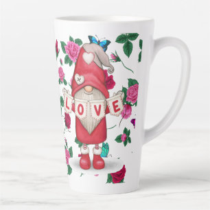 Tasse Latte Jardin de l'amour gnome