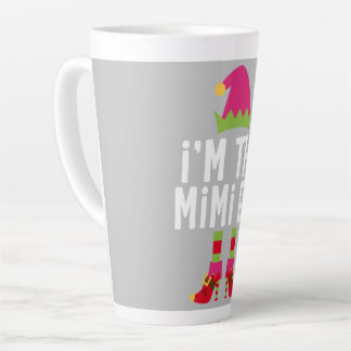Tasse Latte Je suis le Mimi Elf qui correspond au costume de N