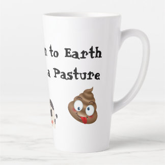 Tasse Latte Je suis sur Terre