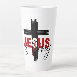Tasse Latte Jésus est roi