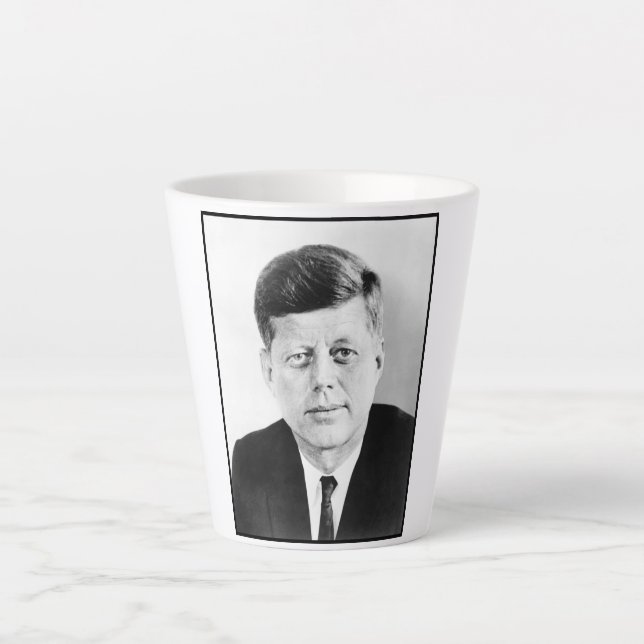 Tasse Latte John Jack Kennedy Maison Blanche présidentielle am (Devant)