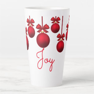 Tasse Latte Joie de Noël