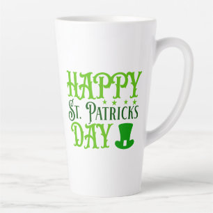 Tasse Latte Joyeuse Saint-Patrick